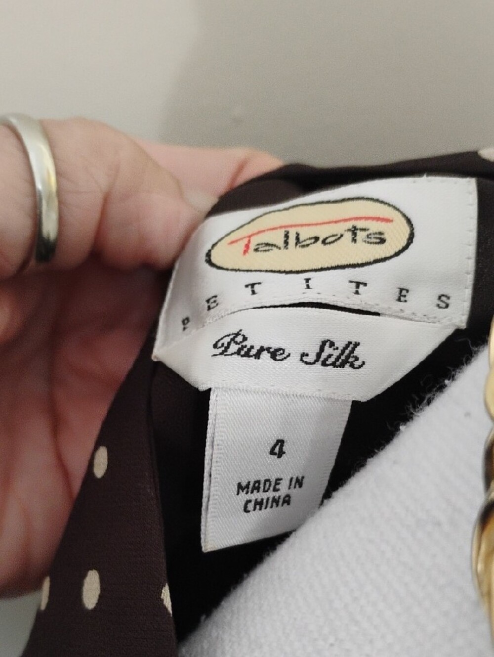 Talbots Silk Mini Dress - Picture 7 of 7